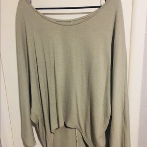 Grey Asymmetrical Tunic